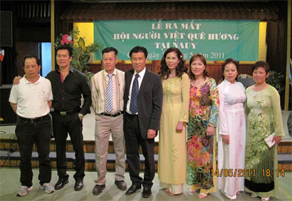 Thành lập Hội người Việt Quê hương tại Na Uy