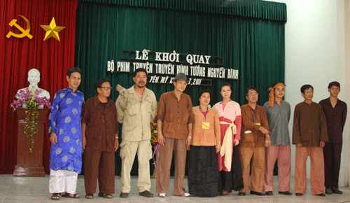 Khởi quay bộ phim “Độc nhãn tướng quân Nguyễn Bình”