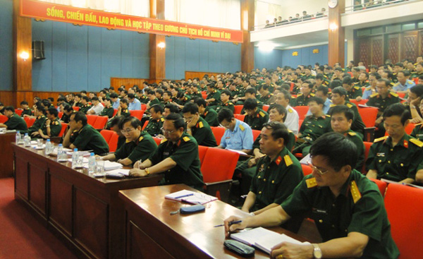 Học viện Quốc phòng học tập, quán triệt Nghị quyết Đại hội XI của Đảng
