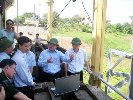 Thử nghiệm hệ thống thông tin giám sát hồ chứa nước đầu tiên do Việt Nam thiết kế, chế tạo