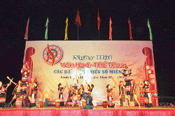 Fête culturelle, sportive des ethnies de la province de Binh Dinh