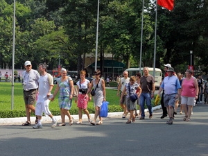 Foreign visitors to Ho Chi Minh City rises 10 percent