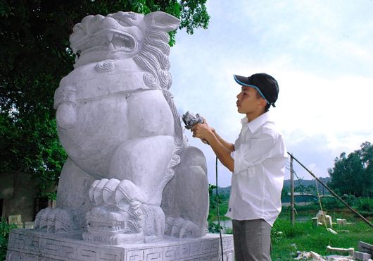 Làng nghề điêu khắc đá Long Châu