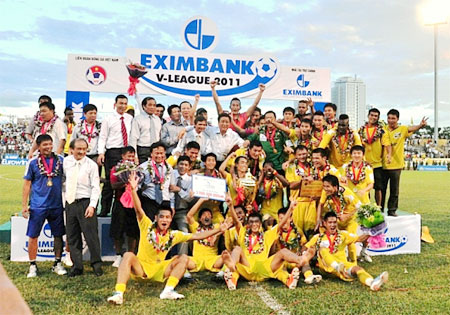 Song Lam Nghe An crowned V-League 2010 championship