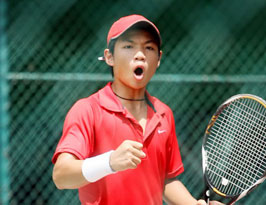 Nguyen Hoang Thien tops national junior tennis champs
