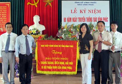 Báo Vĩnh Phúc kỷ niệm 60 năm ngày ra số báo đầu tiên