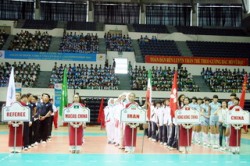 Ouverture du tournoi de volley-ball féminin junior d Asie 2011