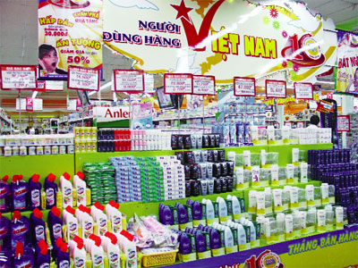 Promoting Vietnamese products in Danang