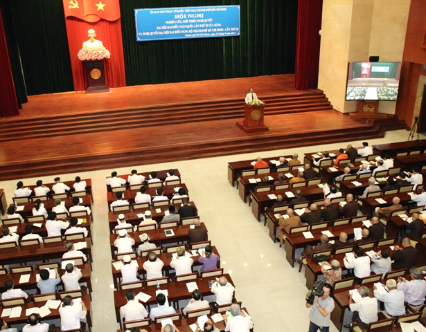 Quán triệt Nghị quyết Đại hội XI của Đảng cho nhân sĩ, trí thức, chức sắc các tôn giáo