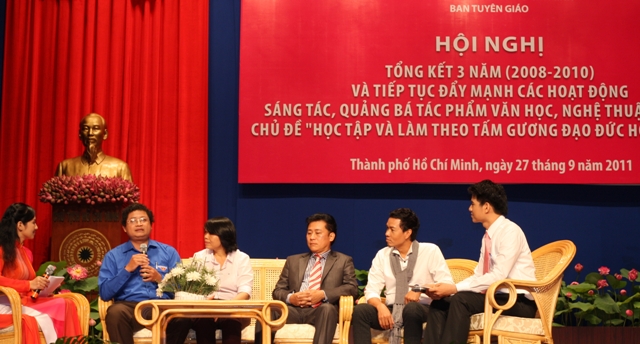 TP Hồ Chí Minh Tổng kết 3 năm thực hiện Cuộc vận động sáng tác, quảng bá các tác phẩm văn học, nghệ thuật, báo chí về Bác Hồ