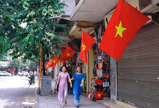 Thủ đô rợp cờ hoa mừng Ngày Quốc khánh