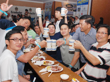 German Oktoberfest in Ho Chi Minh City has started