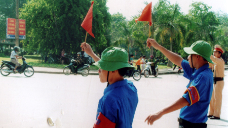 Thanh niên hành động vì an toàn giao thông