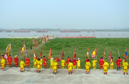 The opening ceremony of the Kiep Bac – Con Son Autumn Festival