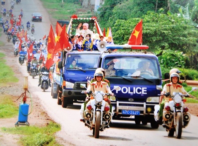 Đắk Lắk Dấu ấn của đội thanh niên tình nguyện gìn giữ trật tự an toàn giao thông tuổi lên 10