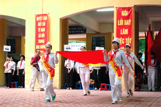 Náo nức ngày khai trường