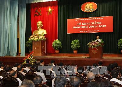 Tổng Bí thư Nguyễn Phú Trọng dự Lễ khai giảng năm học mới của Học viện Chính trị - Hành chính quốc gia Hồ Chí Minh