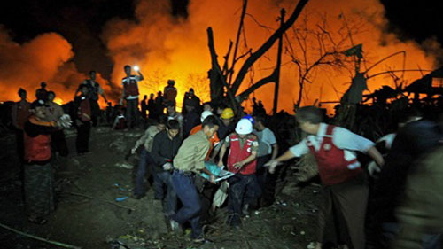 Myanmar bắt giữ 4 nghi can đánh bom ở Yangun