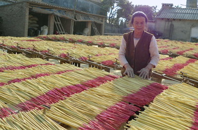 Làng nghề ngày áp Tết