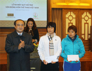 Fund to support Vietnamese athletes kicked off in Hanoi