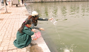 Vietnamese families honour Kitchen Gods