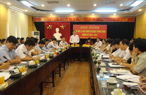 Gắn việc thực hiện các nhiệm vụ chính trị với thực hiện Nghị quyết Trung ương 4 khóa XI