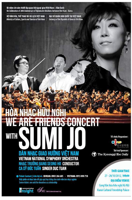 Đức Tuấn biểu diễn cùng nghệ sĩ opera Sumi Jo