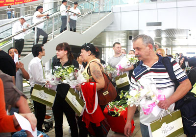 Increasing flights from Russia to Cam Ranh