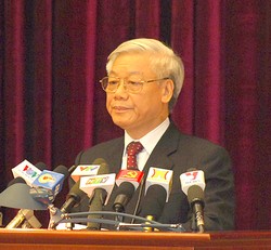 Phát biểu của Tổng Bí thư Nguyễn Phú Trọng bế mạc Hội nghị lần thứ sáu Ban Chấp hành Trung ương Đảng khóa XI