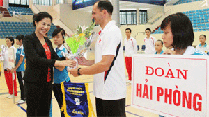 Haiphong hosts National Sport Aerobics Championships