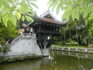 One pillar pagoda wins Asian recognition