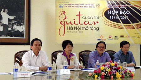 First Hanoi guitar concourse to open from October 21 -28