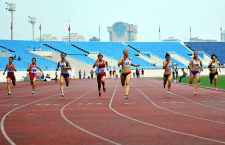 2012 national track-and-field championships Militant team top in final