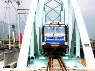 Nâng cấp xong 10 cầu yếu trên tuyến đường sắt Bắc – Nam