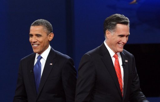 Etats-Unis 2e débat télévisé Obama Romney à trois semaines d une élection incertaine