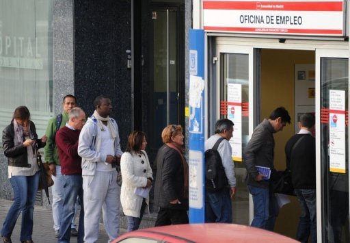 Le chômage en Espagne au seuil historique de 25 , pas d éclaircie en vue