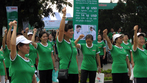 Walk marks World Osteoporosis Day