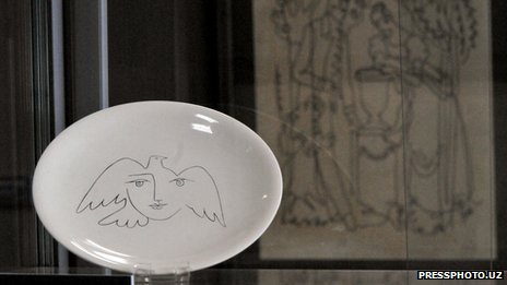 Pablo Picasso “forgotten” ceramics on display