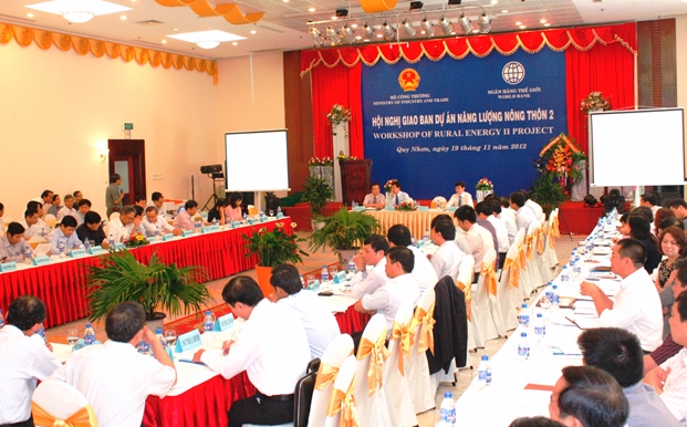Kiểm điểm tình hình thực hiện dự án Năng lượng nông thôn 2