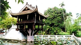 One pillar pagoda receives Asian recognition