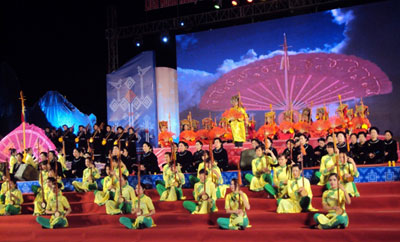 2012年第四届全国天唱、三弦琴艺术联欢会拉开帷幕