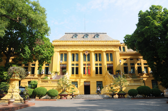 Ngắm lại những công trình kiến trúc Hà Nội xưa