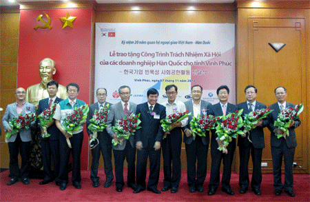Vinh Phuc enhances business cooperation with Korean partners