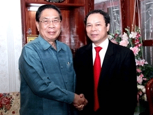 Lao President Relation with Vietnam is everlasting