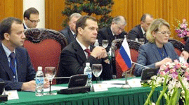 Medvedev’s Vietnam visit hits Russian headlines