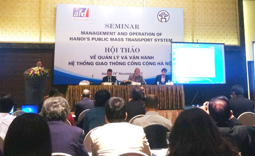 Hanoi gains experiences in management and operation of urban mass transit system from France