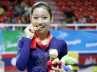 “Golden girl” Phan Thi Ha Thanh continues her Asia – shaking record