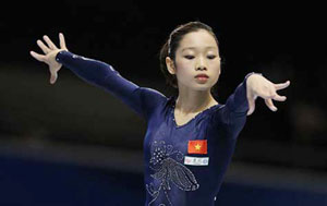 Vietnamese gymnasts win two world gold medals