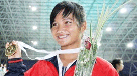 First gold for Vietnam at Asian Finswimming Champs
