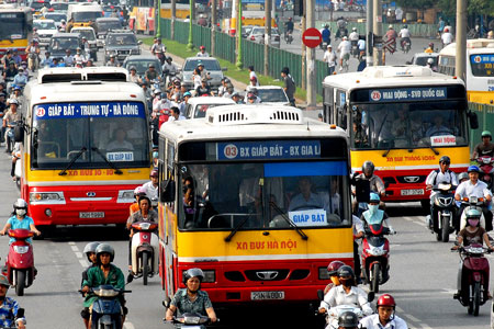 Bus spare parts and components in Hanoi and HCMC exempt from import duties